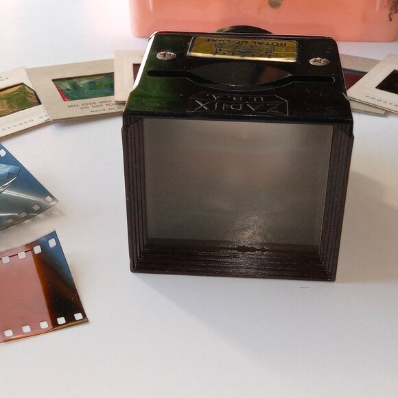 Vintage Zadiix Slide Viewer, Royal De-Luxe, with 6 Slides - Picture 5 of 15